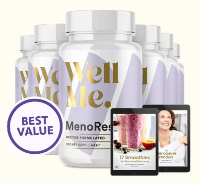 MenoRescue Best Natural supplement for menopause rollercoaster